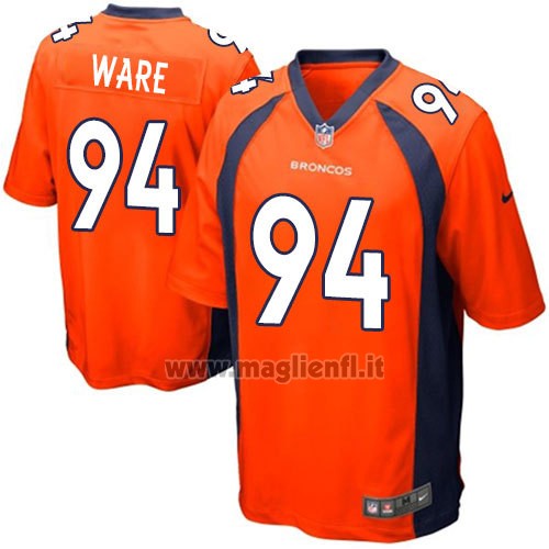 Maglia NFL Game Bambino Denver Broncos Ware Arancione